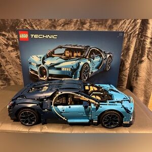 LEGO Technic Blue Bugatti Chiron Retired 42083